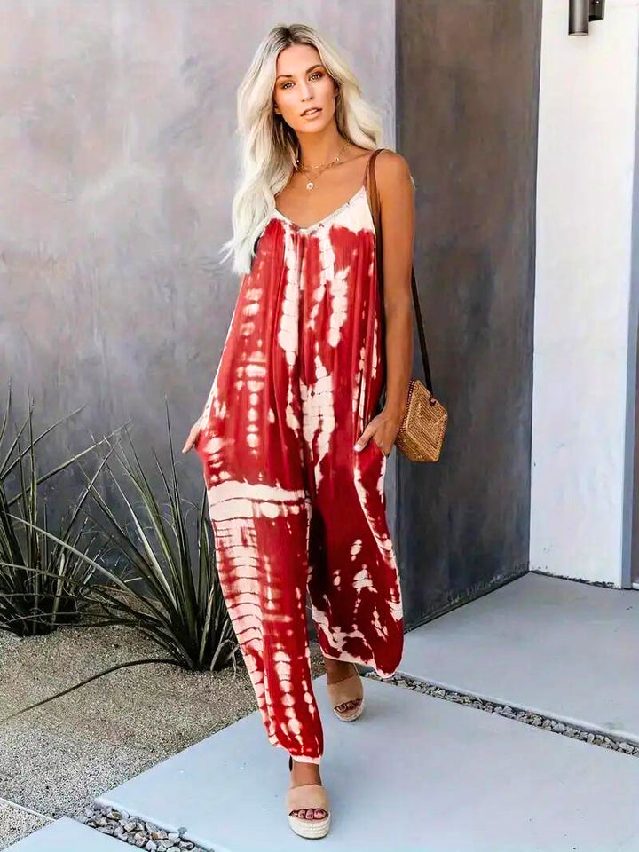 Ruby Radiant Tie-Dye Romper