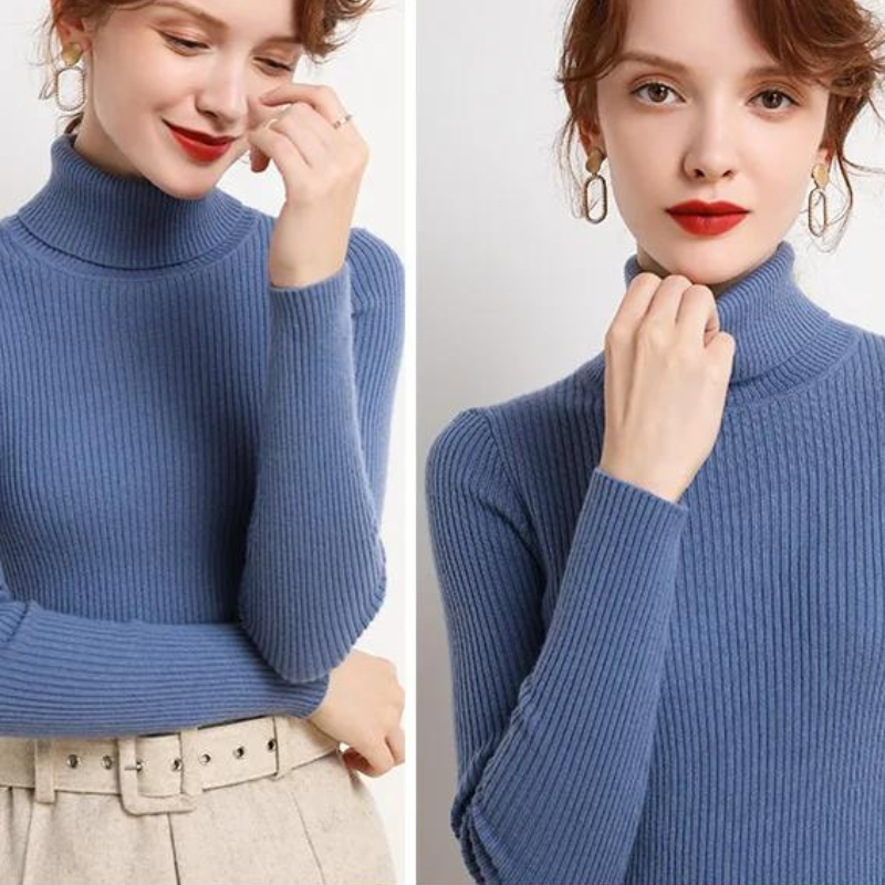 Catherine Cashmere Turtleneck