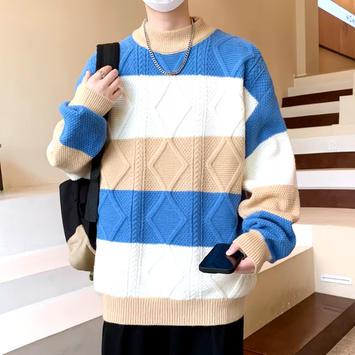 Aspire Geometric Sweater