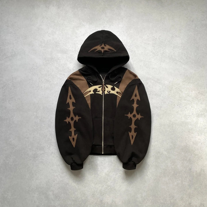 Tribal Grunge Hoodie