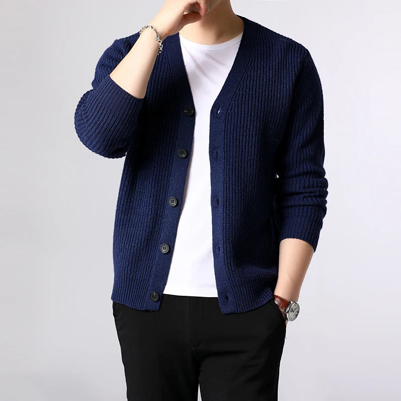 Knurl Button Classic Sweater