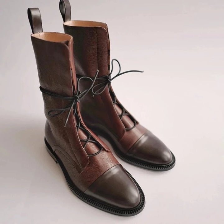 Capstone Patent Leather Boots