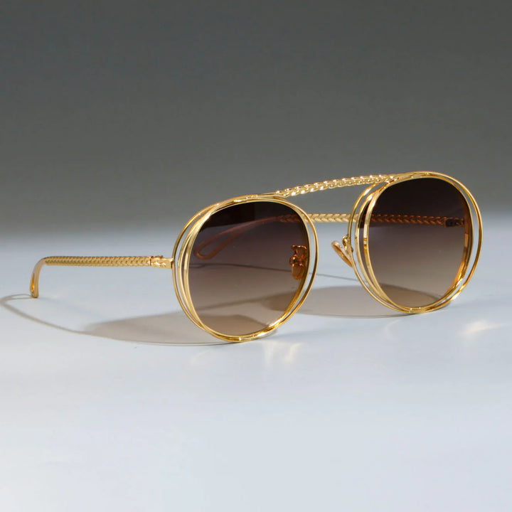 Helix Gold Aviators