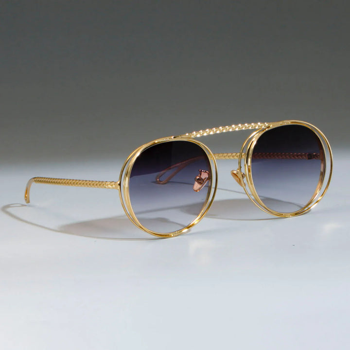 Helix Gold Aviators