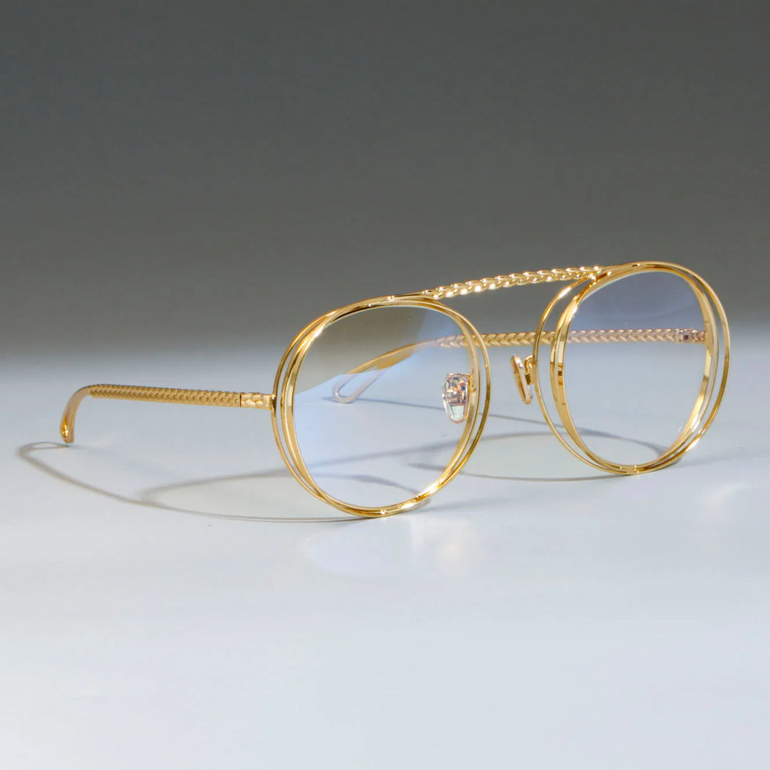 Helix Gold Aviators