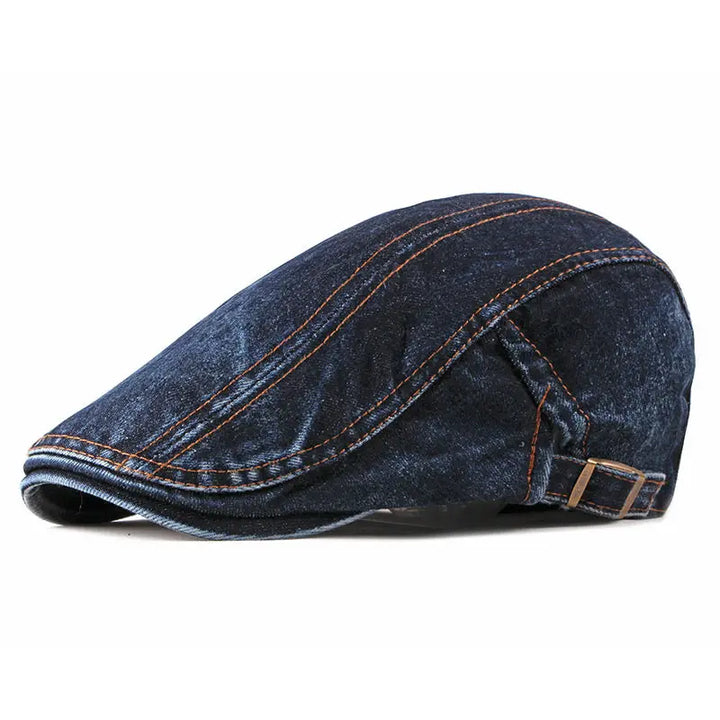 Newsboy Denim Cap