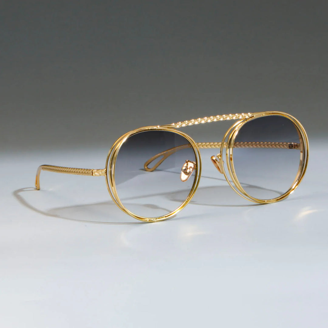 Helix Gold Aviators