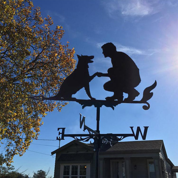 Man's Best Friend Weather Vane