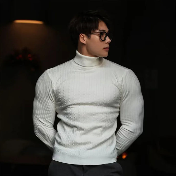 Ares V-taper Knit Sweater