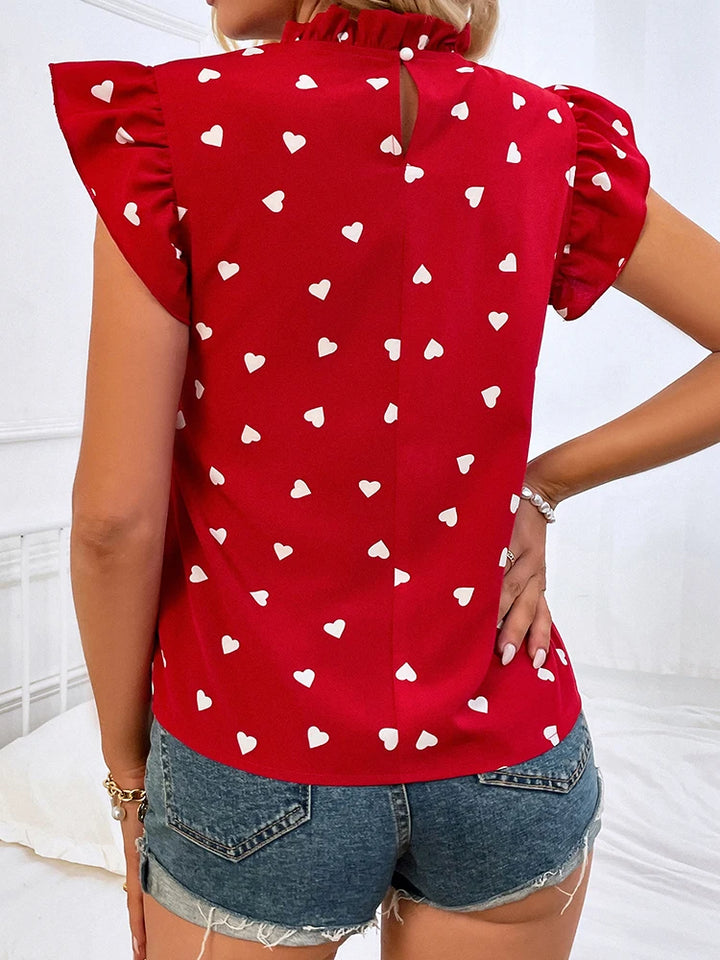 Polka Love Silk Shirt