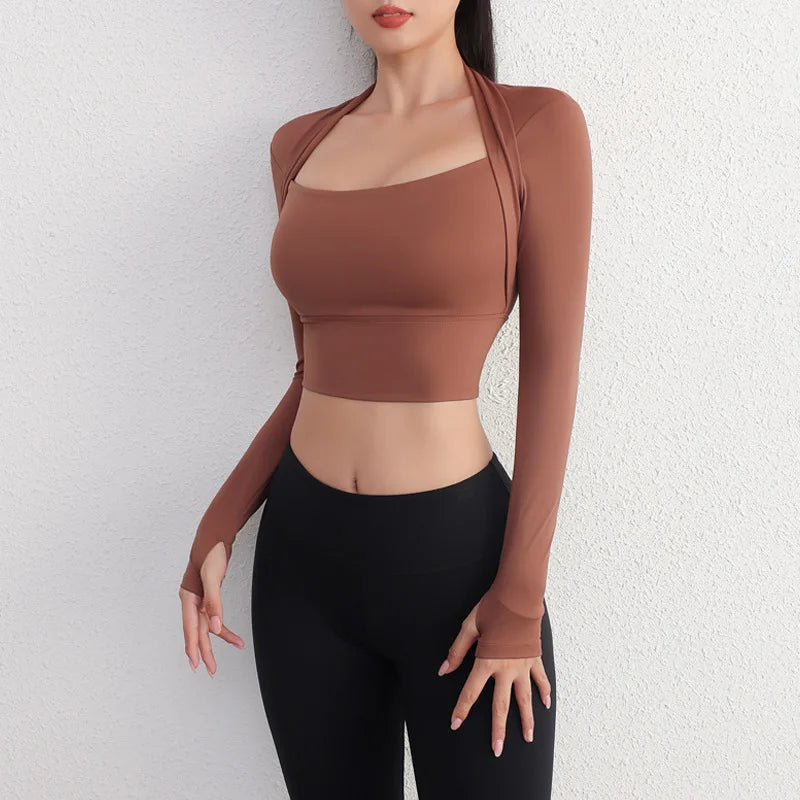 Ava's Seamless Winter Crop Top