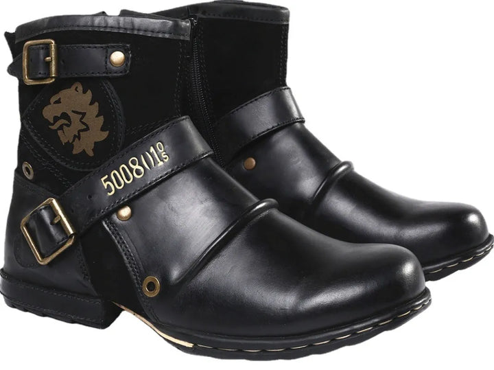 Lionrider Leather Cowboy Boots