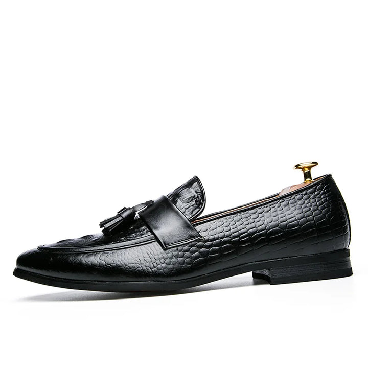 Lorenzo Porro Croc Loafers