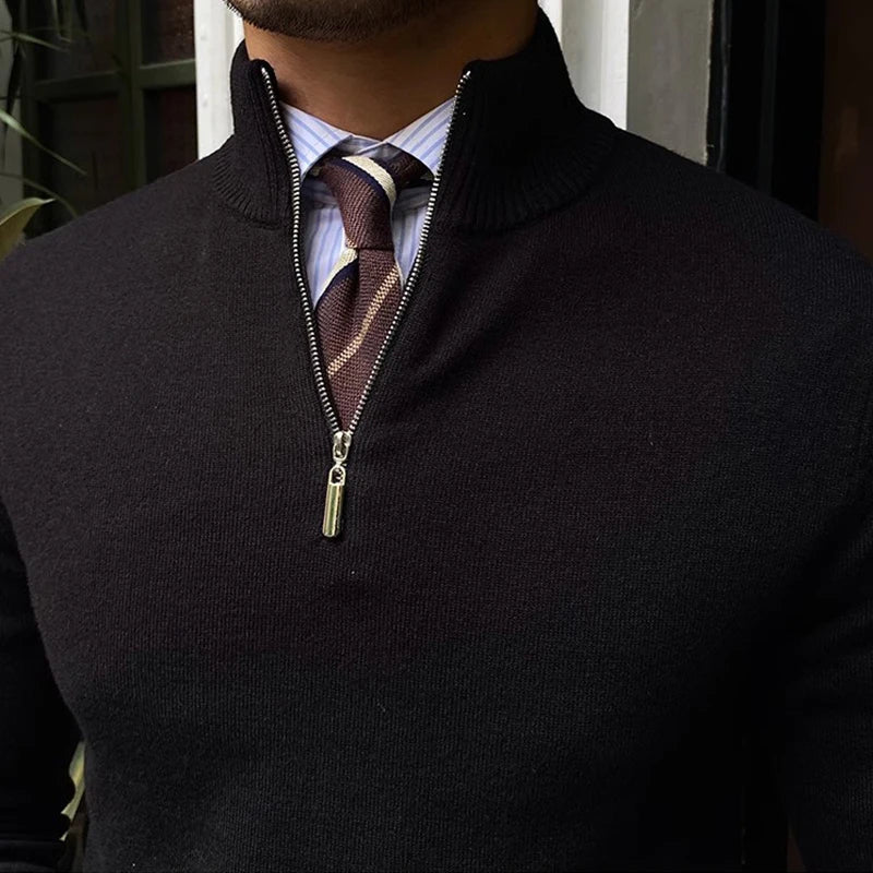 Emerson Wool Quarter Zip