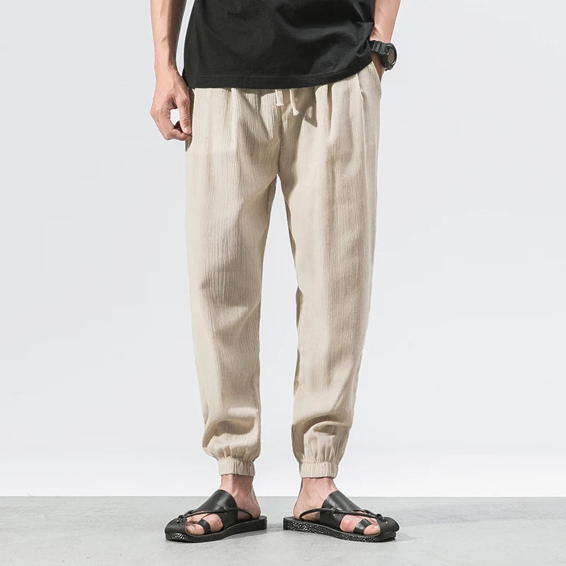 Akira Linen Joggers