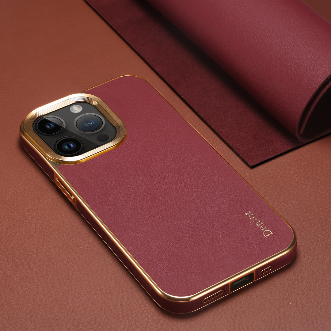 Denior Guardian Leather iPhone Case