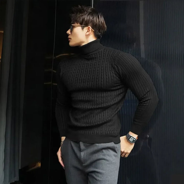 Ares V-taper Knit Sweater