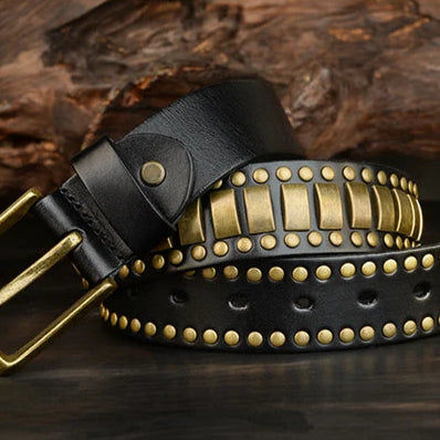 Legacy Leather Rivet Belt