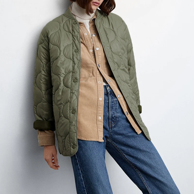 Vesper Wave Quilted Jacket