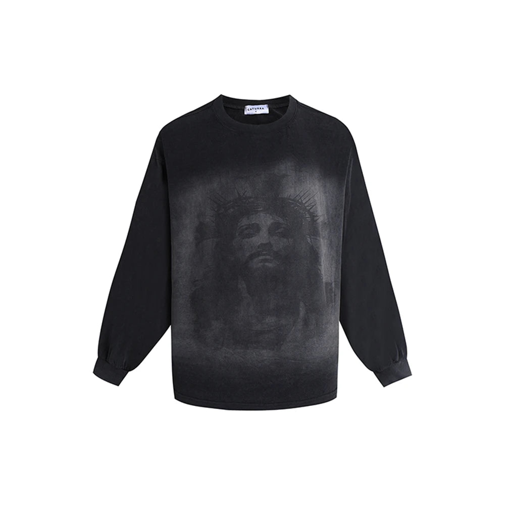 Yahweh Washed Pullover