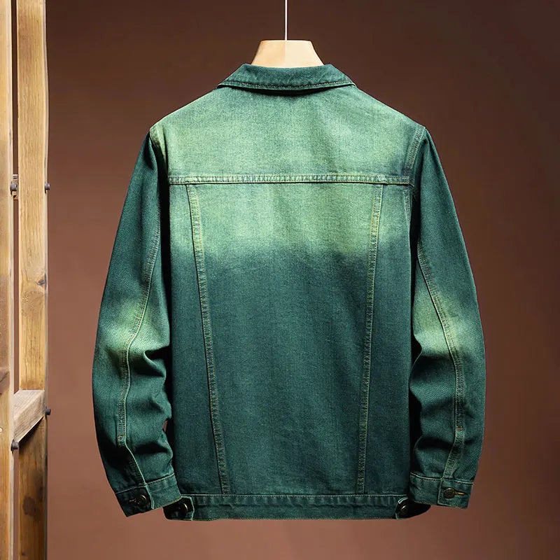 Emerald Stonewash Denim Jacket