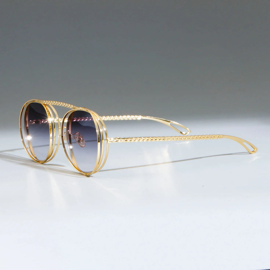 Helix Gold Aviators