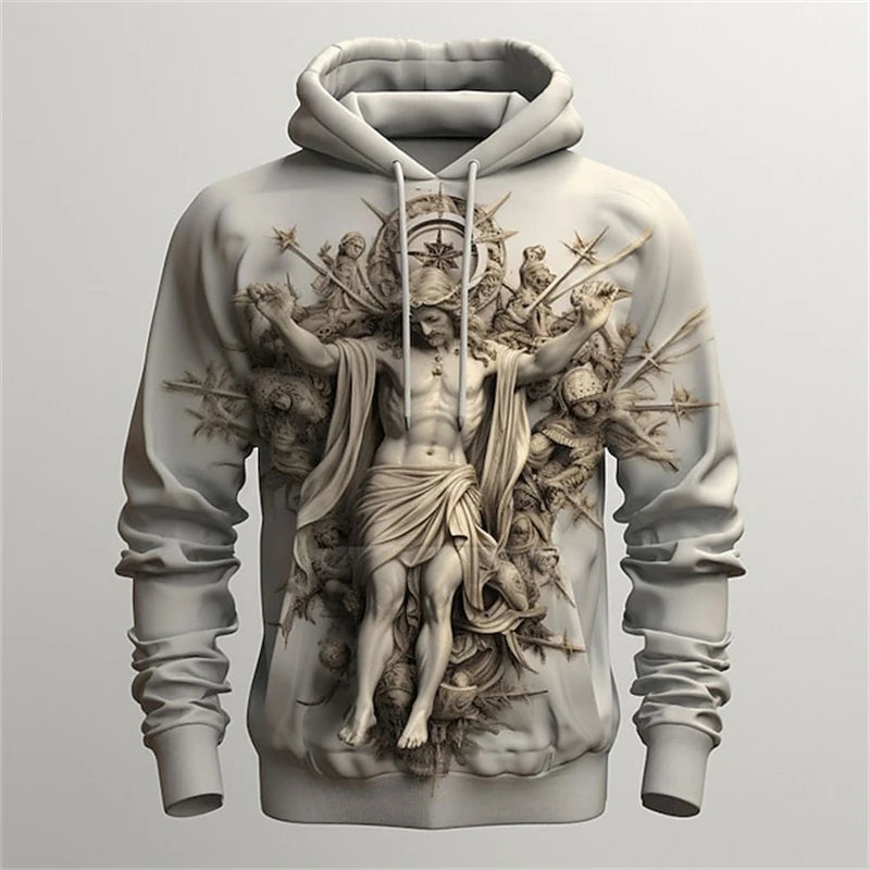 Lamb of God 3D Graphic Hoodie