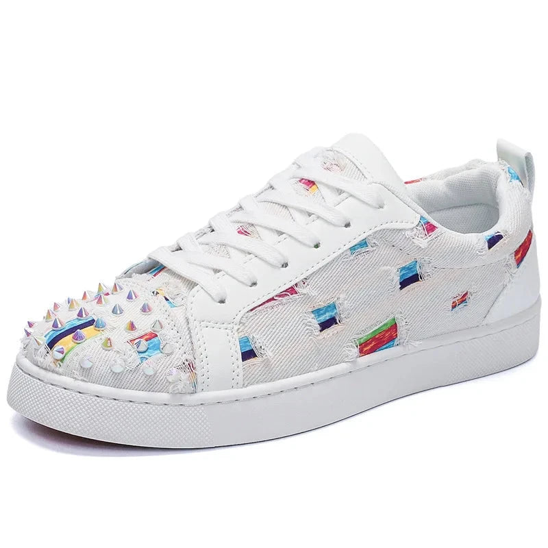 Mosaic Punk Canvas Sneaker