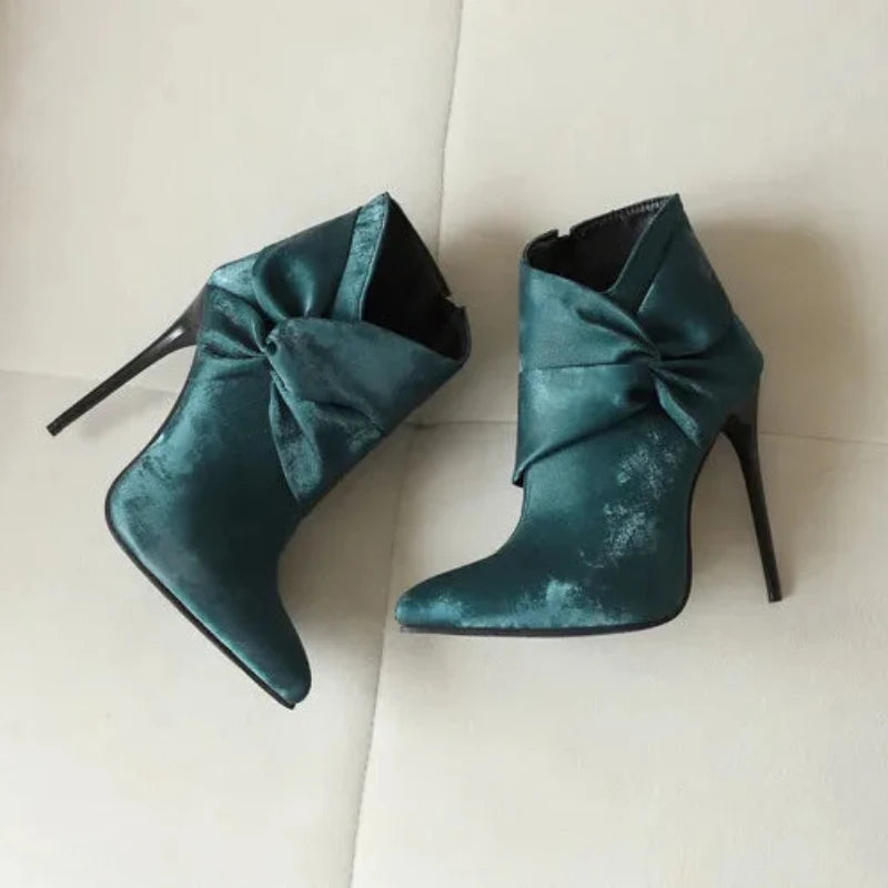 Velvet Kiss Ankle Boots