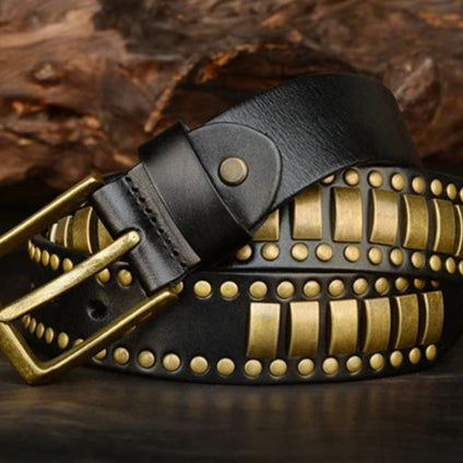 Legacy Leather Rivet Belt