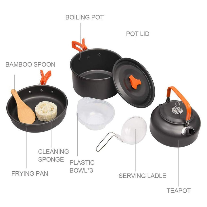 Nomad's Ultimate Camping Cookware Set