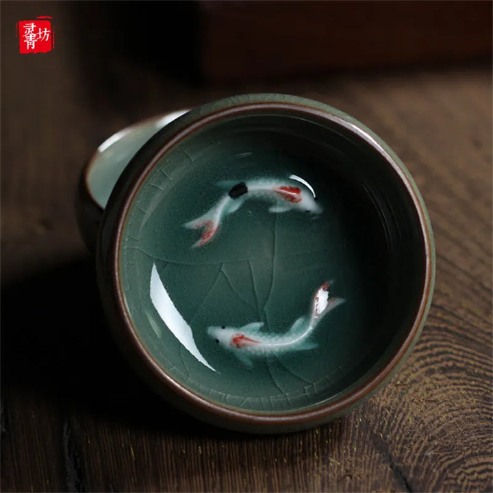 Koi Karmic Teacups