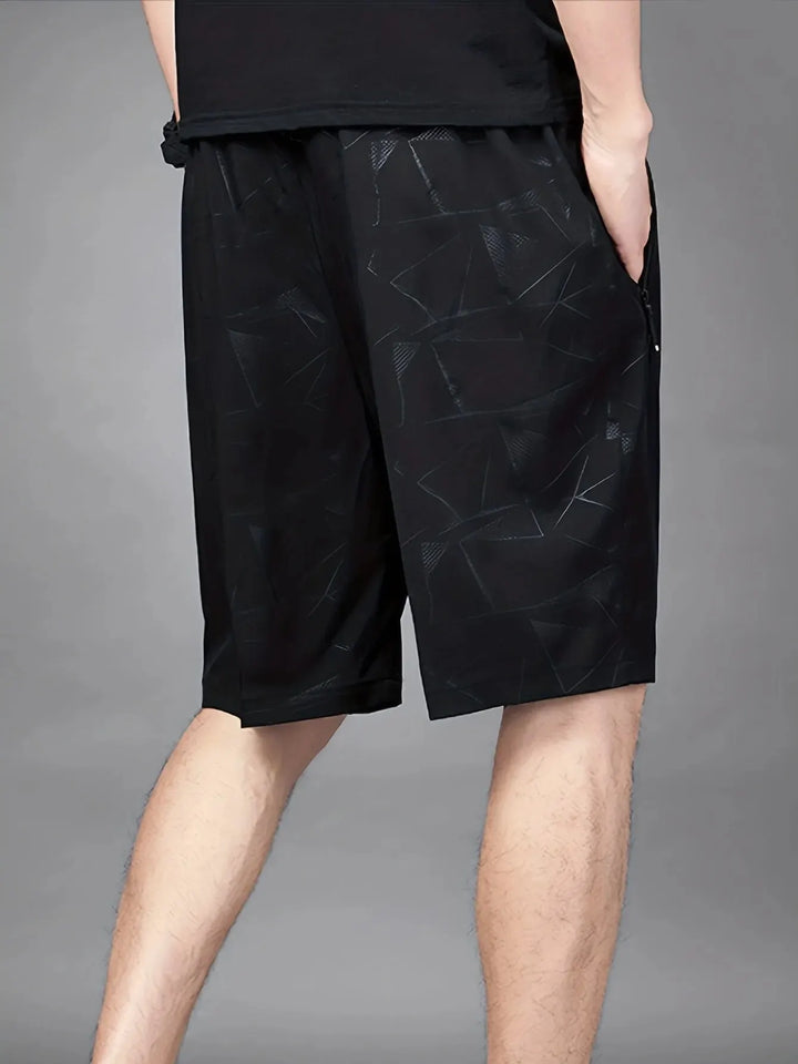 Challenger Geometric Print Shorts