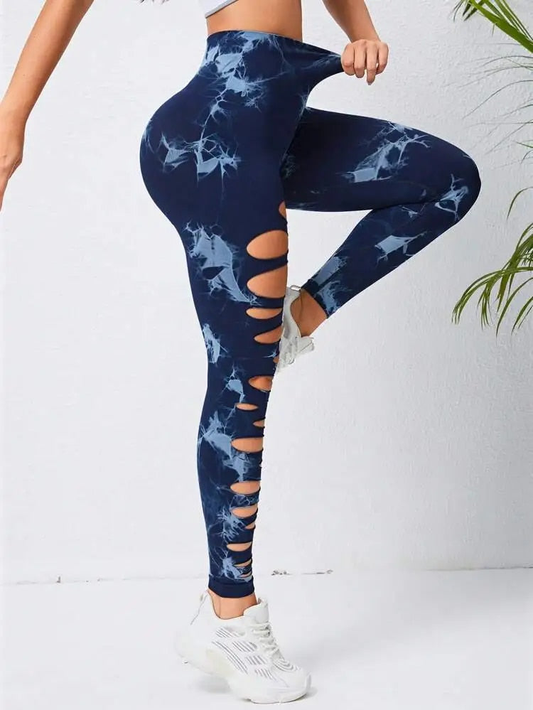 Nirvana Ripple Tie Dye Leggings