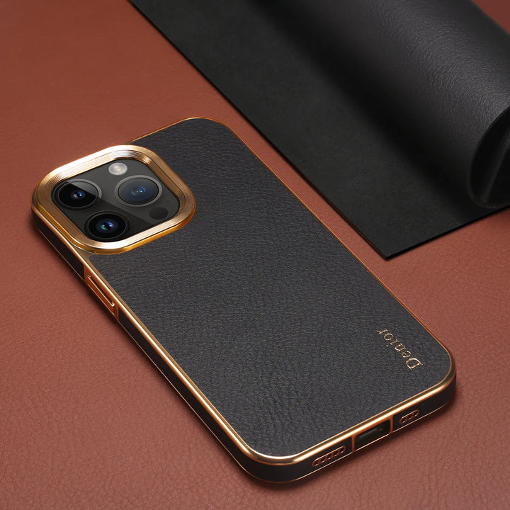 Denior Guardian Leather iPhone Case