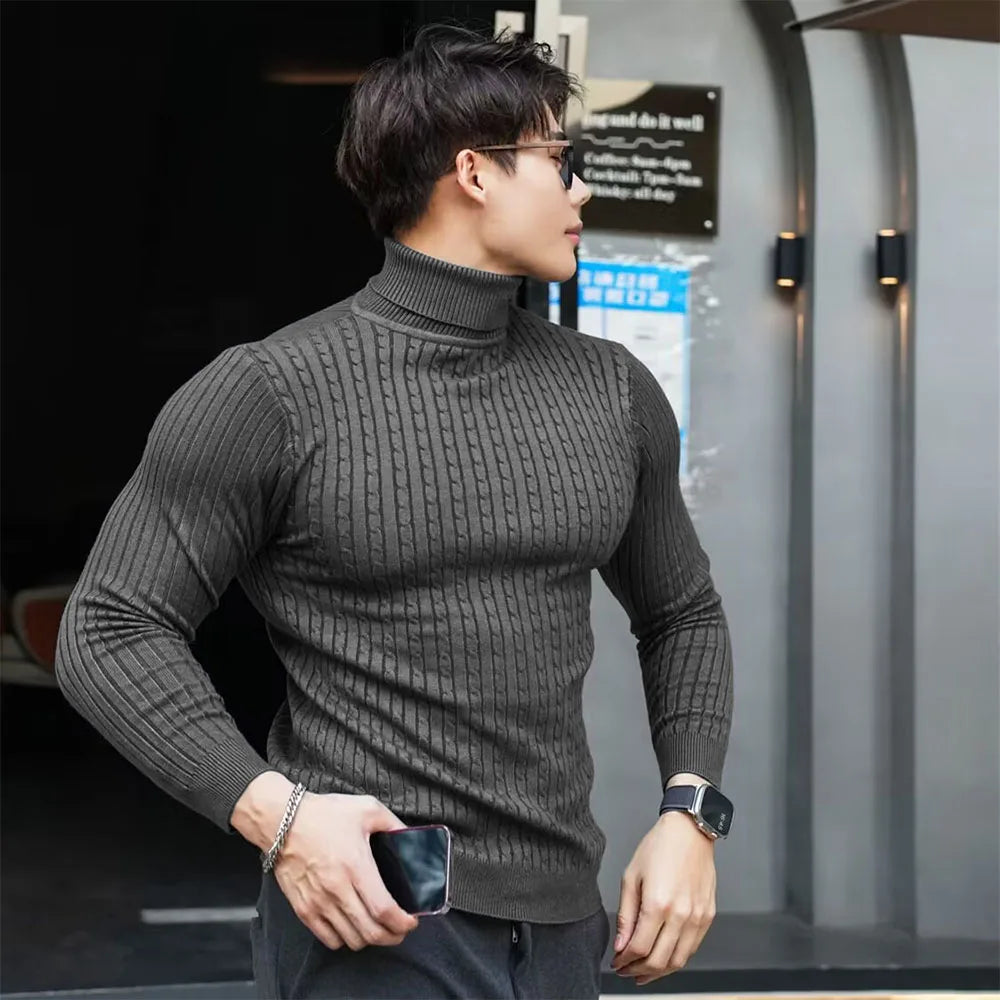 Ares V-taper Knit Sweater