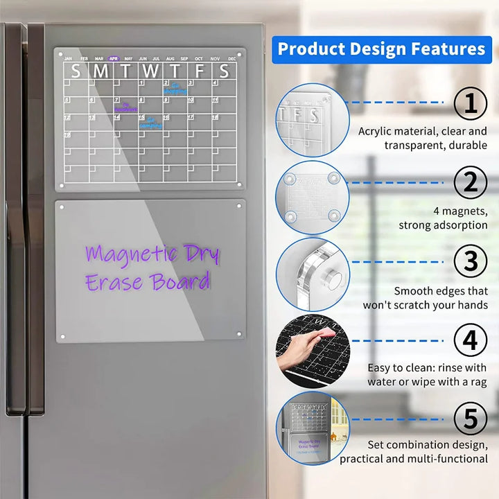 Plan-it Magnetic Fridge Calendar