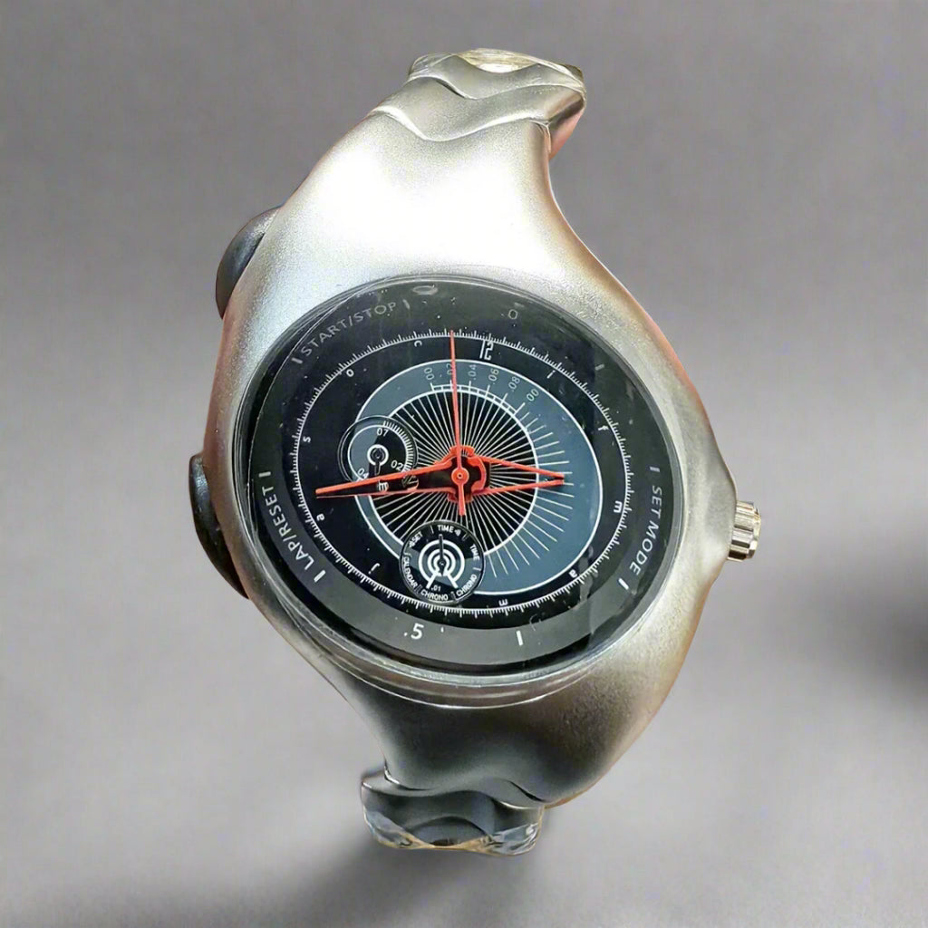 Cyclone Chrono Steel Watch