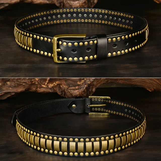 Legacy Leather Rivet Belt