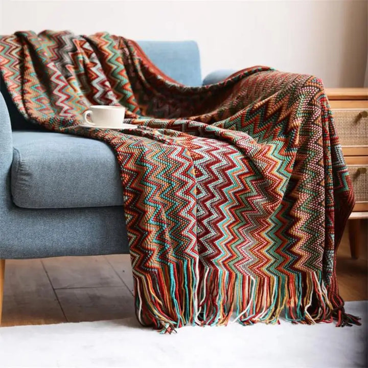 Vibrancy Boho Blanket