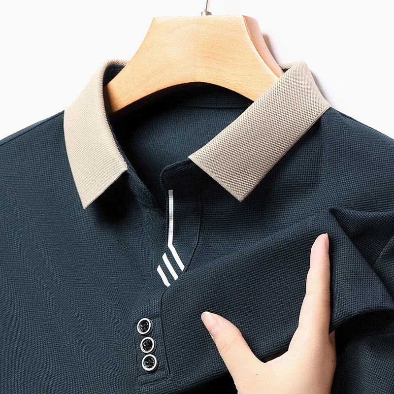 Triple Ace Polo Long Sleeve