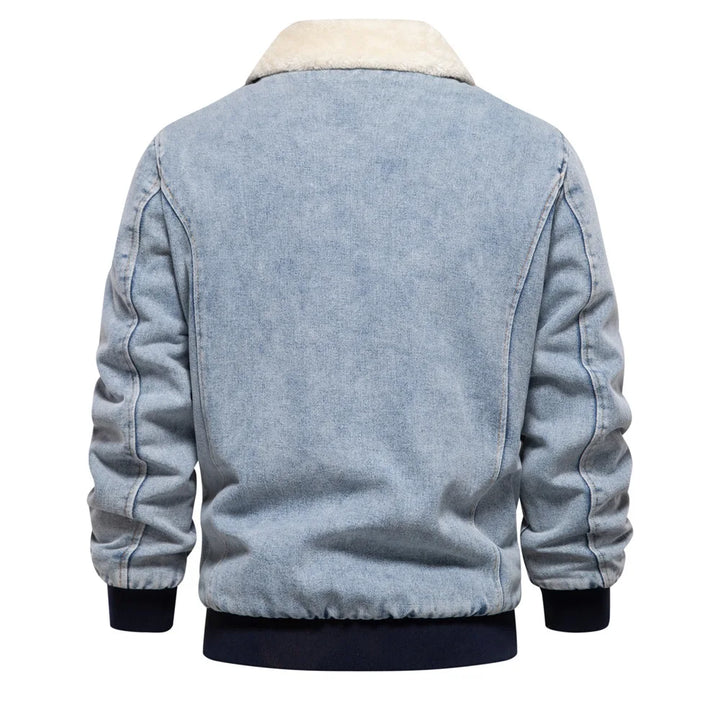 Denim Maverick Sherpa Jacket