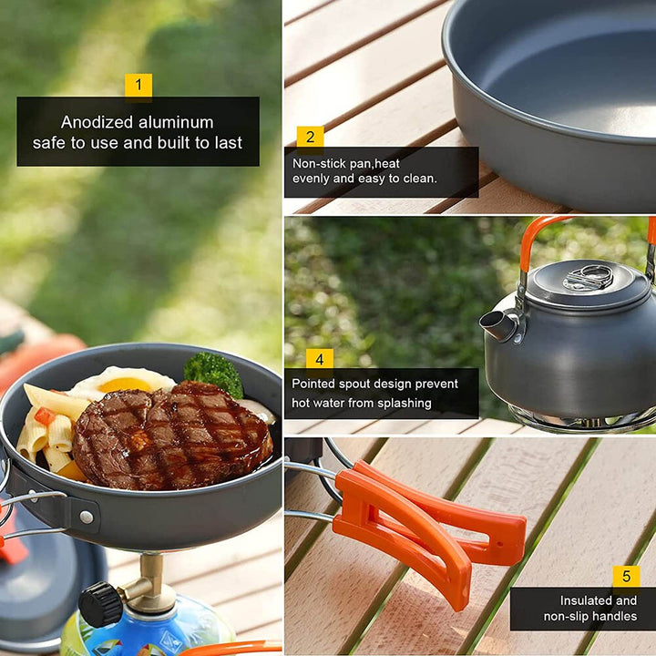 Nomad's Ultimate Camping Cookware Set