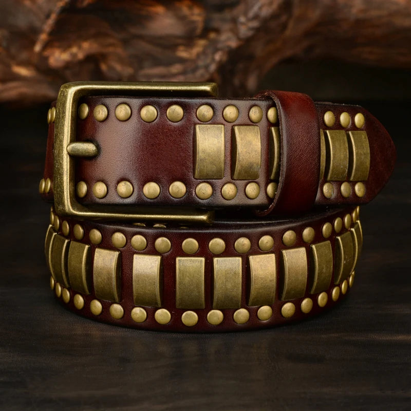 Legacy Leather Rivet Belt