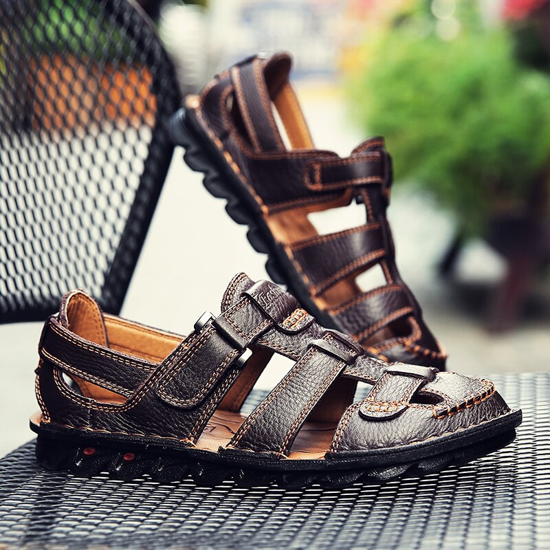 Oscar Firenze Italian Leather Sandals