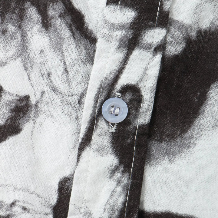 Abstract Marble Linen Shirt