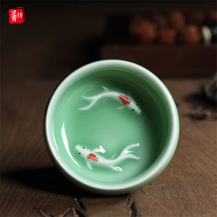 Koi Karmic Teacups