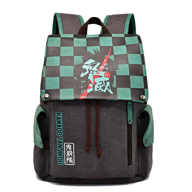 Demon Slayer Canvas Backpack