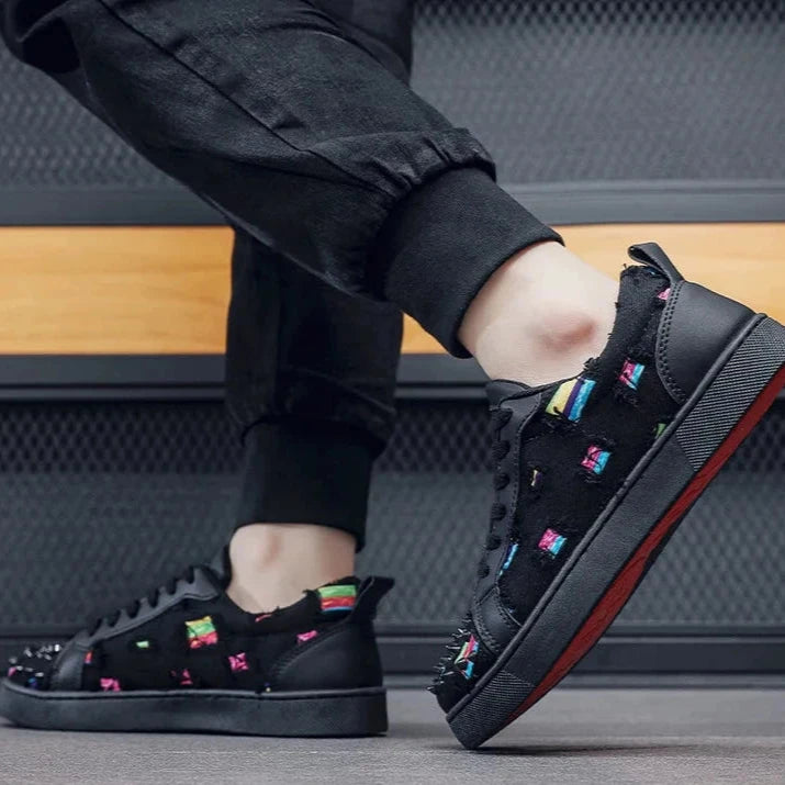 Mosaic Punk Canvas Sneaker