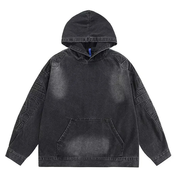 Titan Washed Denim Hoodie